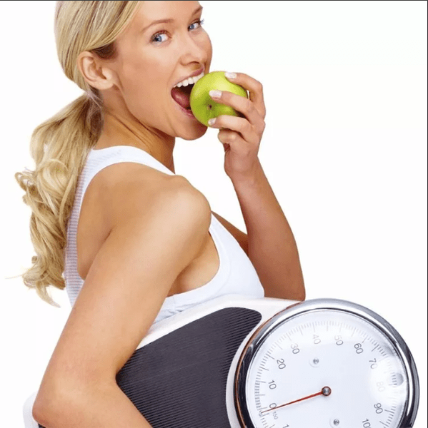 We lose weight properly