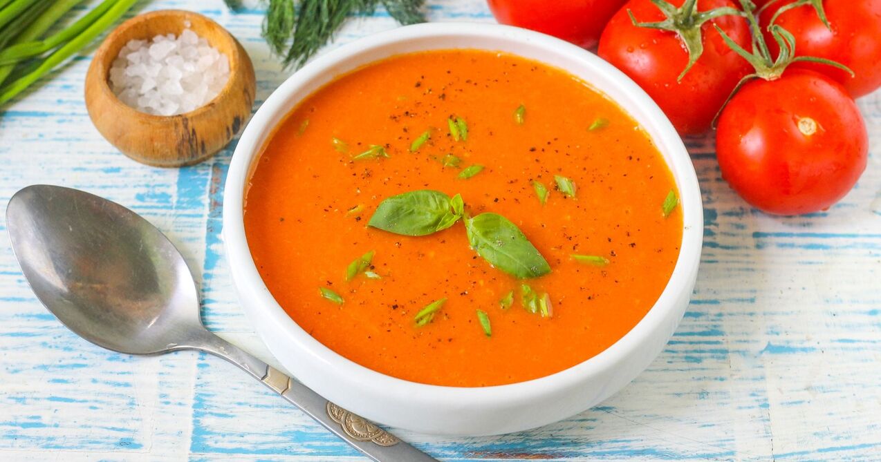 tomato puree soup on your favorite diet