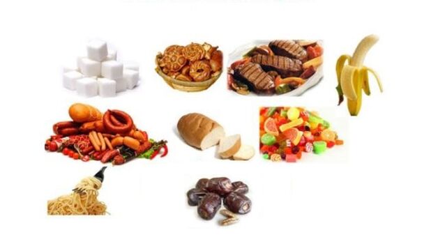 forbidden foods in a diet